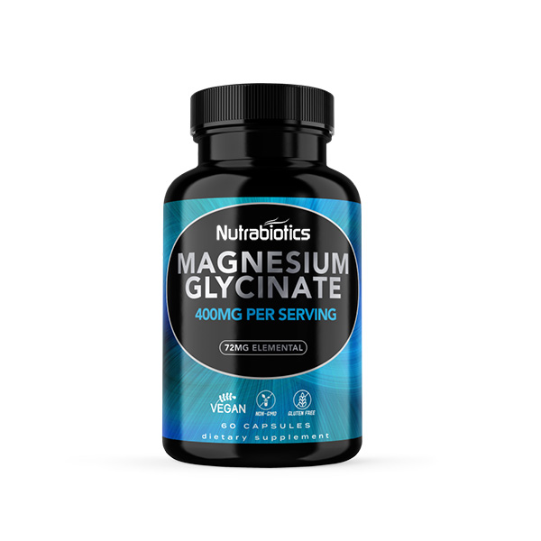 Magnesium Glycinate 400mg Per Vegetable Capsules